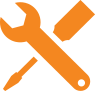 Orange tools