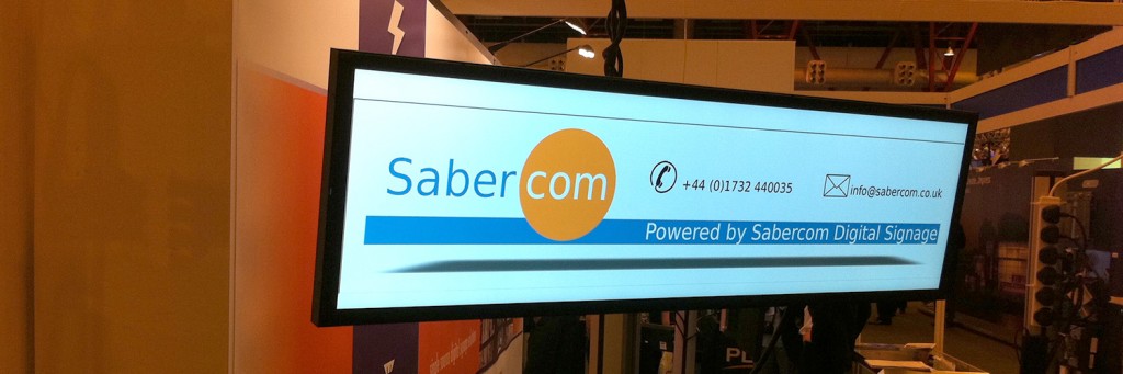 Sabercom digital signage